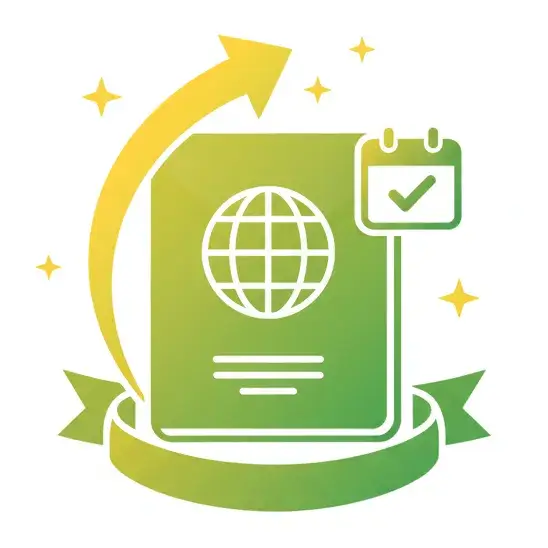 Gestiona la visa con anticipación