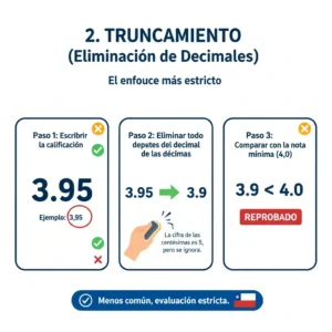 2. Truncamiento (Eliminación de Decimales)
