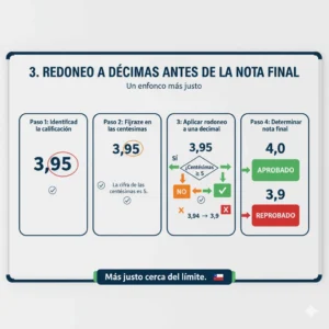 3. Redondeo a Décimas Antes de la Nota Final