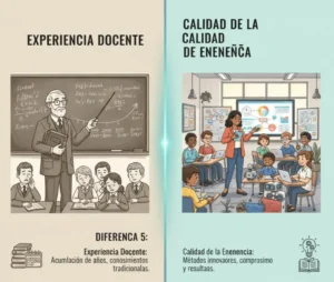 Diferencia 5 Experiencia Docente y Calidad de la Enseñanza