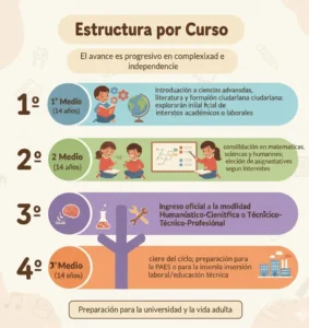 Estructura por Curso