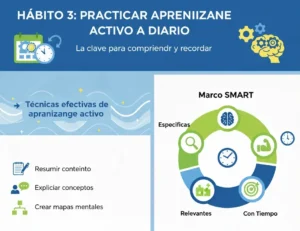 Hábito 3 Practicar aprendizaje activo a diario