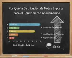 Por Qué la Distribución de Notas Importa para el Rendimiento Académico