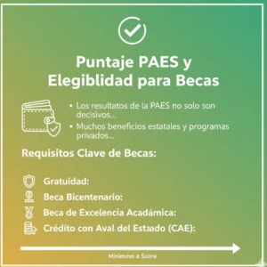 Puntaje PAES y Elegibilidad para Becas