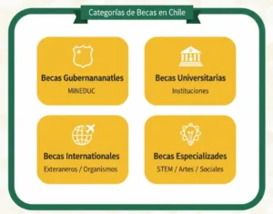 Requisitos Mínimos de Notas para los Distintos Tipos de Becas