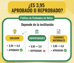 ¿Es 3,95 Aprobado o Reprobado