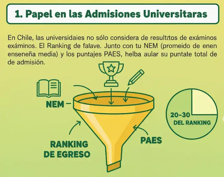 1. Papel en las Admisiones Universitarias