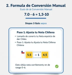 2. Fórmula de Conversión Manual