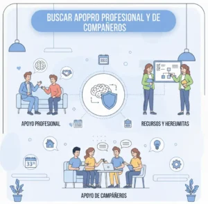 Buscar Apoyo Profesional y de Compañeros