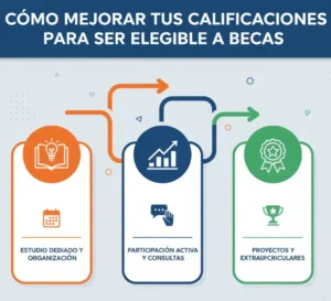 Cómo Mejorar tus Calificaciones para Ser Elegible a Becas