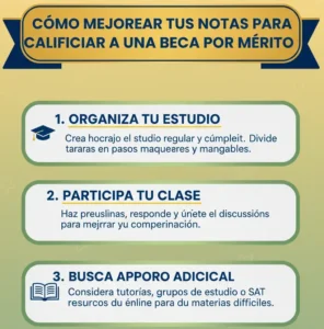 Cómo Mejorar tus Notas para Calificar a una Beca por Mérito