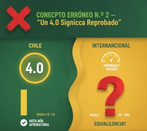 Concepto Erróneo N.º 2 — “Un 4.0 Significa Reprobado”
