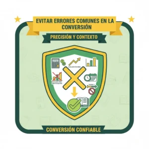 Evitar Errores Comunes en la Conversión