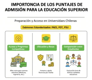 Importancia de los Puntajes de Admisión para la Educación Superior