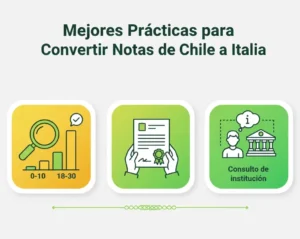 Mejores Prácticas para Convertir Notas de Chile a Italia