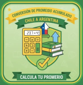 Paso 1 Calcula tu Promedio Chileno
