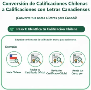 Paso 1: Identifica tu Calificación Chilena