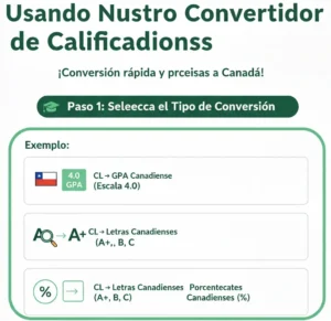 Paso 1: Selecciona el Tipo de Conversión