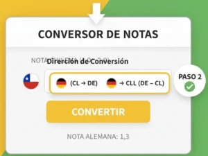 Paso 2 Elige la Dirección de Conversión