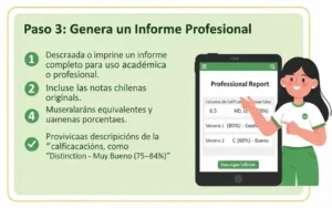 Paso 3 Genera un Informe Profesional