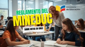 Reglamento del MINEDUC sobre Calificaciones en Chile