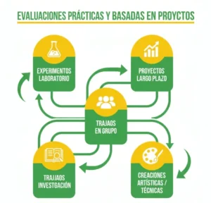 2. Evaluaciones Prácticas y Basadas en Proyectos