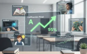Cómo la Diversidad de Evaluaciones Influye en la Nota Final