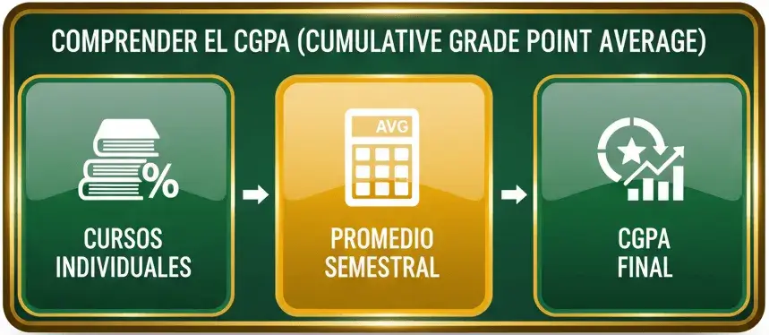 Comprender el CGPA (Promedio Acumulado de Calificaciones)