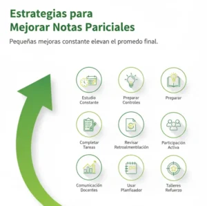 Estrategias para que los Estudiantes Mejoren sus Notas Parciales