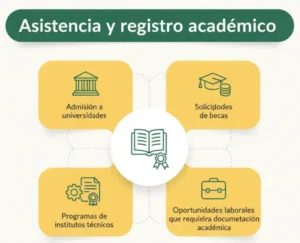 Asistencia y registro académico