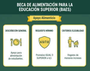Beca de Alimentación para la Educación Superior (BAES)
