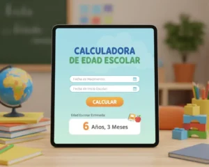 Calculadora de Edad Escolar