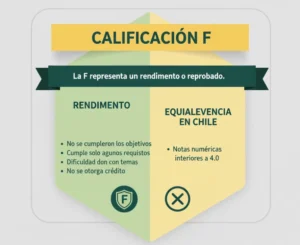 Calificación F