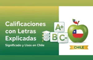 Calificaciones con Letras Explicadas Significado y Usos en Chile