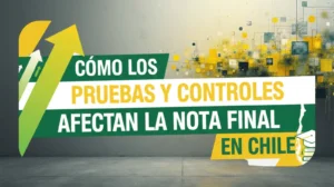 Cómo los Pruebas y Controles Afectan la Nota Final en Chile