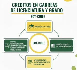 Créditos en Carreras de Licenciatura y Grado