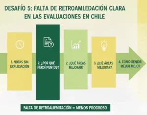 Desafío 5 Falta de retroalimentación clara en las evaluaciones