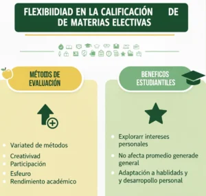 Flexibilidad en la Calificación de Materias Electivas