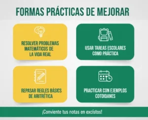 Formas prácticas de mejorar: