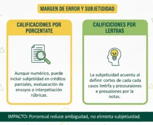 Margen de error y subjetividad