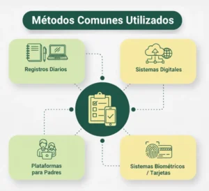 Métodos Comunes Utilizados la Asistencia