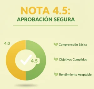 Nota 4.5 Aprobación Segura