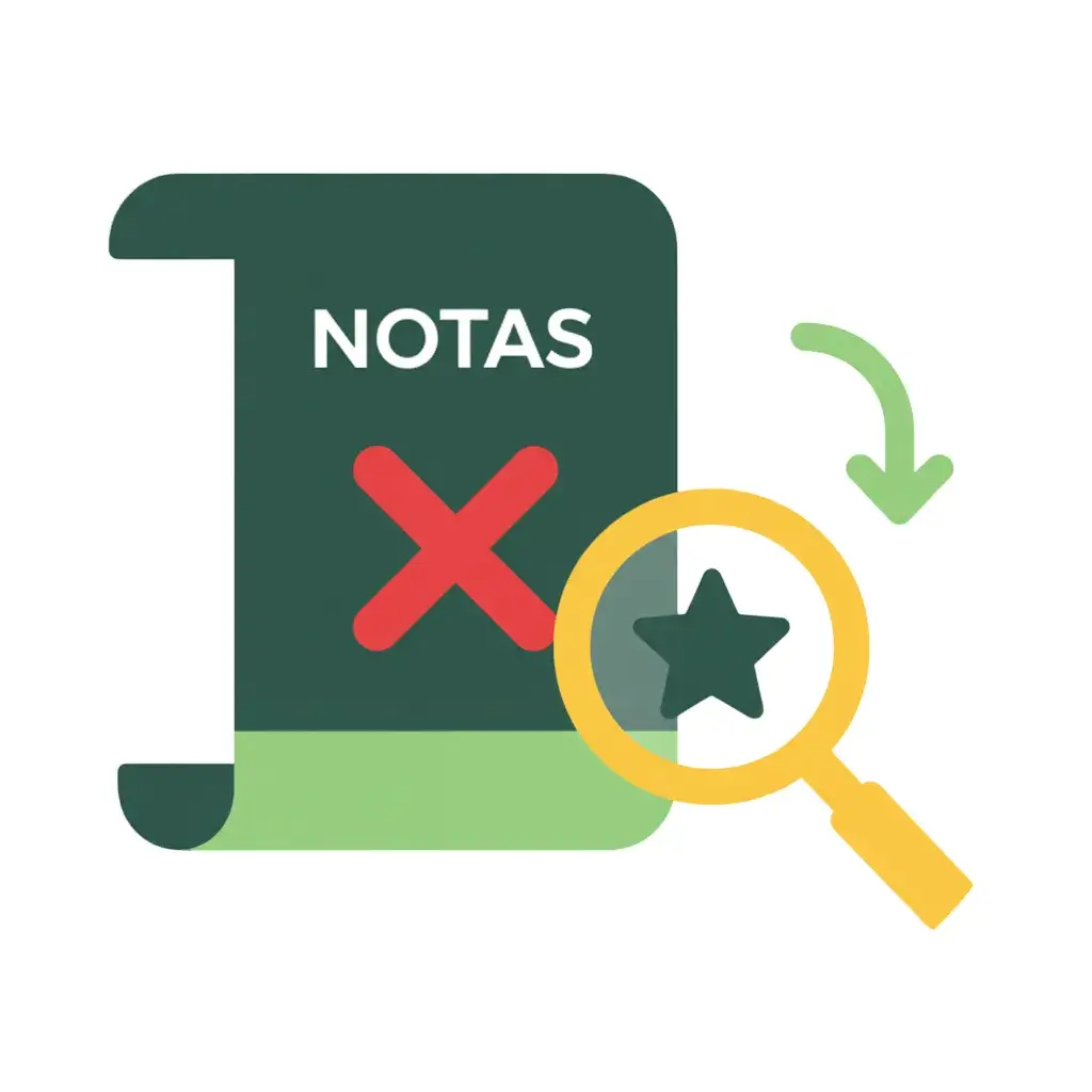 Notas no Reflejan Logro