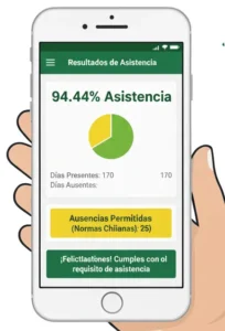 Paso 3 Revisar los Resultados de Asistencia