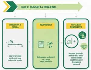 Paso 4 Asignar la Nota Final