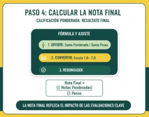 Paso 4: Calcular la Nota Final