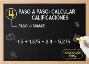 Paso 4 Sumar Todos los Resultados
