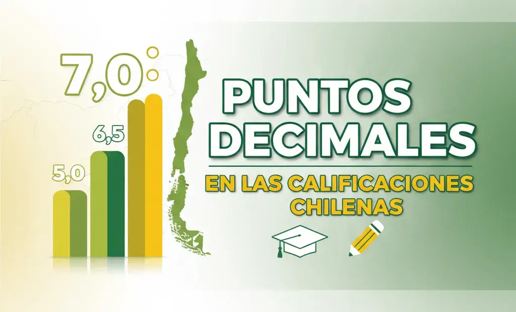 Puntos Decimales en las Calificaciones Chilenas 4.5, 5.8, 6.3 Explicados