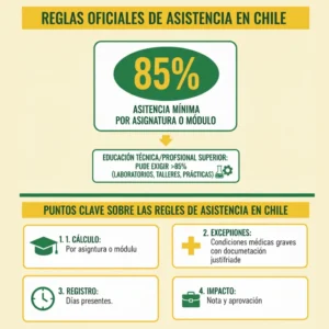 Reglas Oficiales de Asistencia en Chile