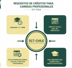 Requisitos de Créditos para Carreras Profesionales